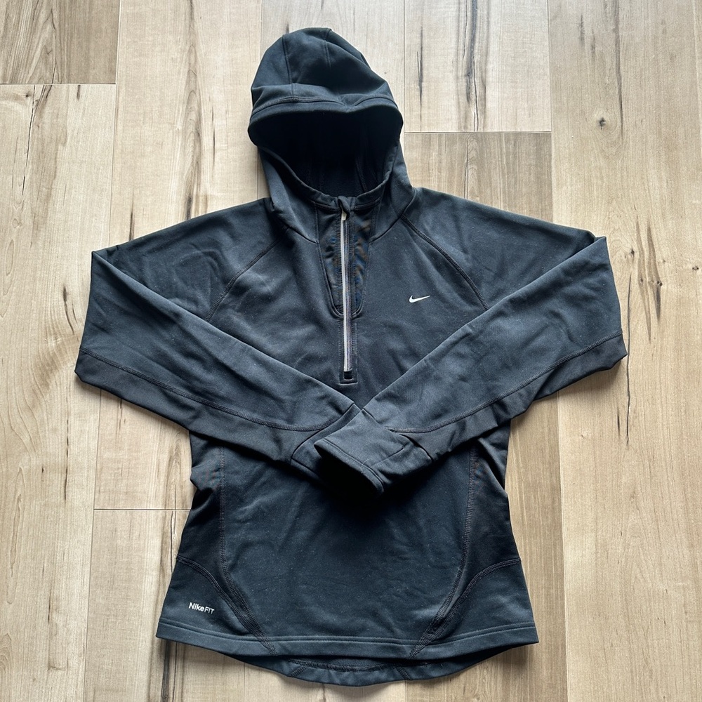 Nike Black Dri-Fit Running Hoodie